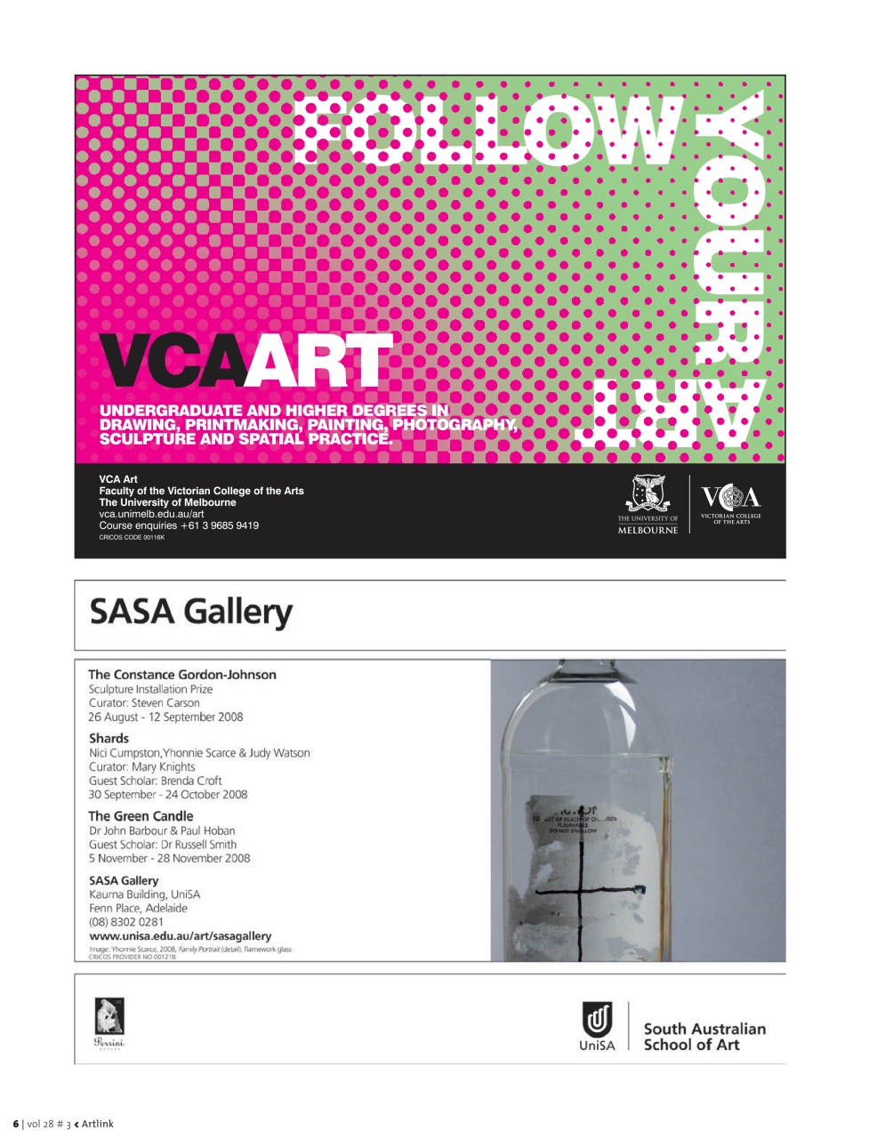 Artlink Magazine Preview Pages