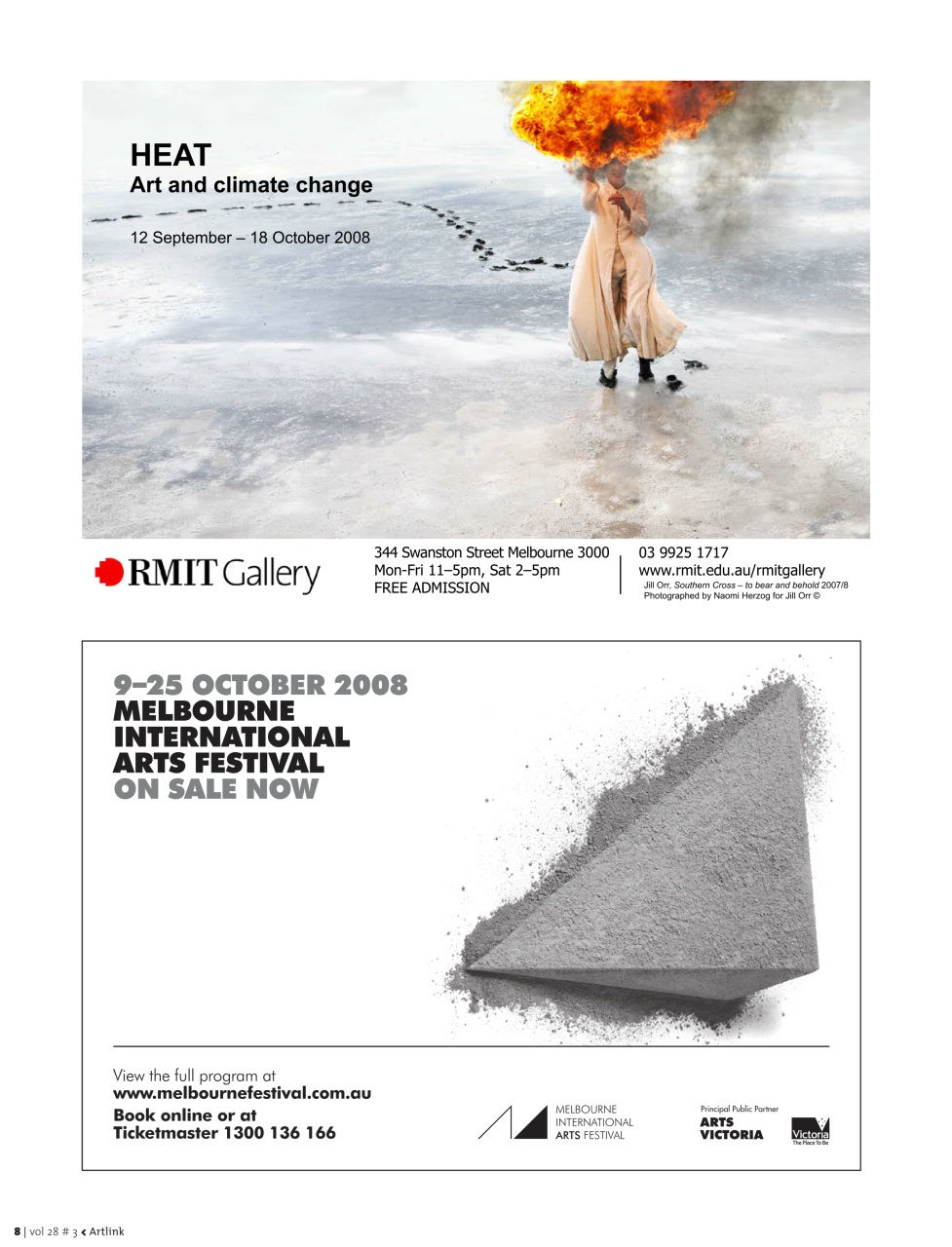 Artlink Magazine Preview Pages