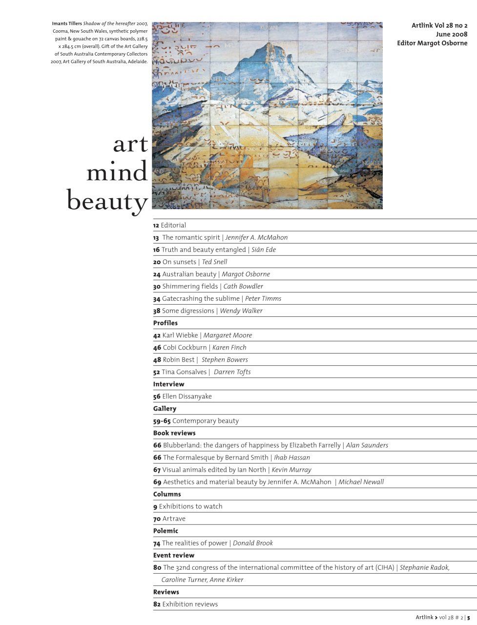 Artlink Magazine Preview Pages