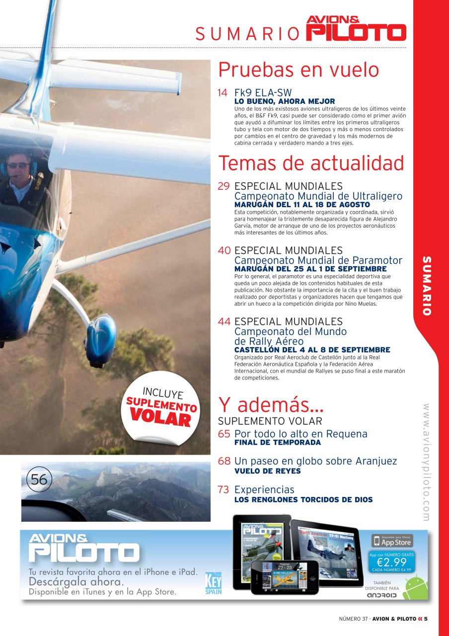 Revista Avion & Piloto Preview Pages