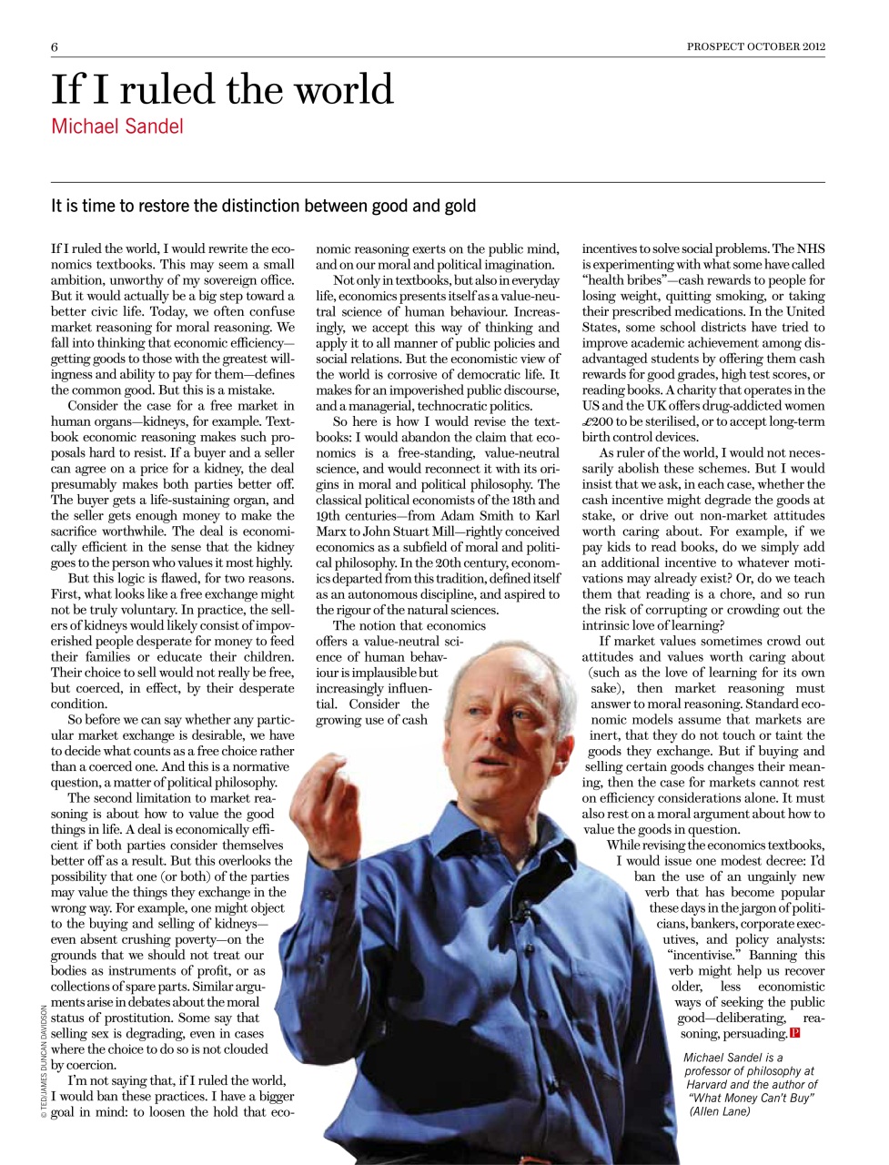 Prospect Magazine Preview Pages