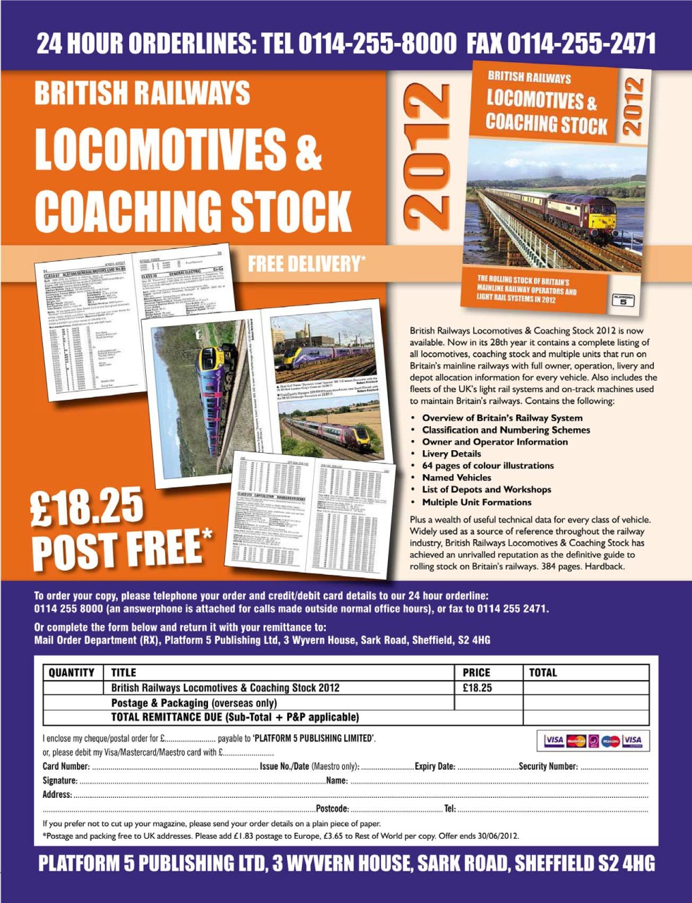 Rail Express Preview Pages