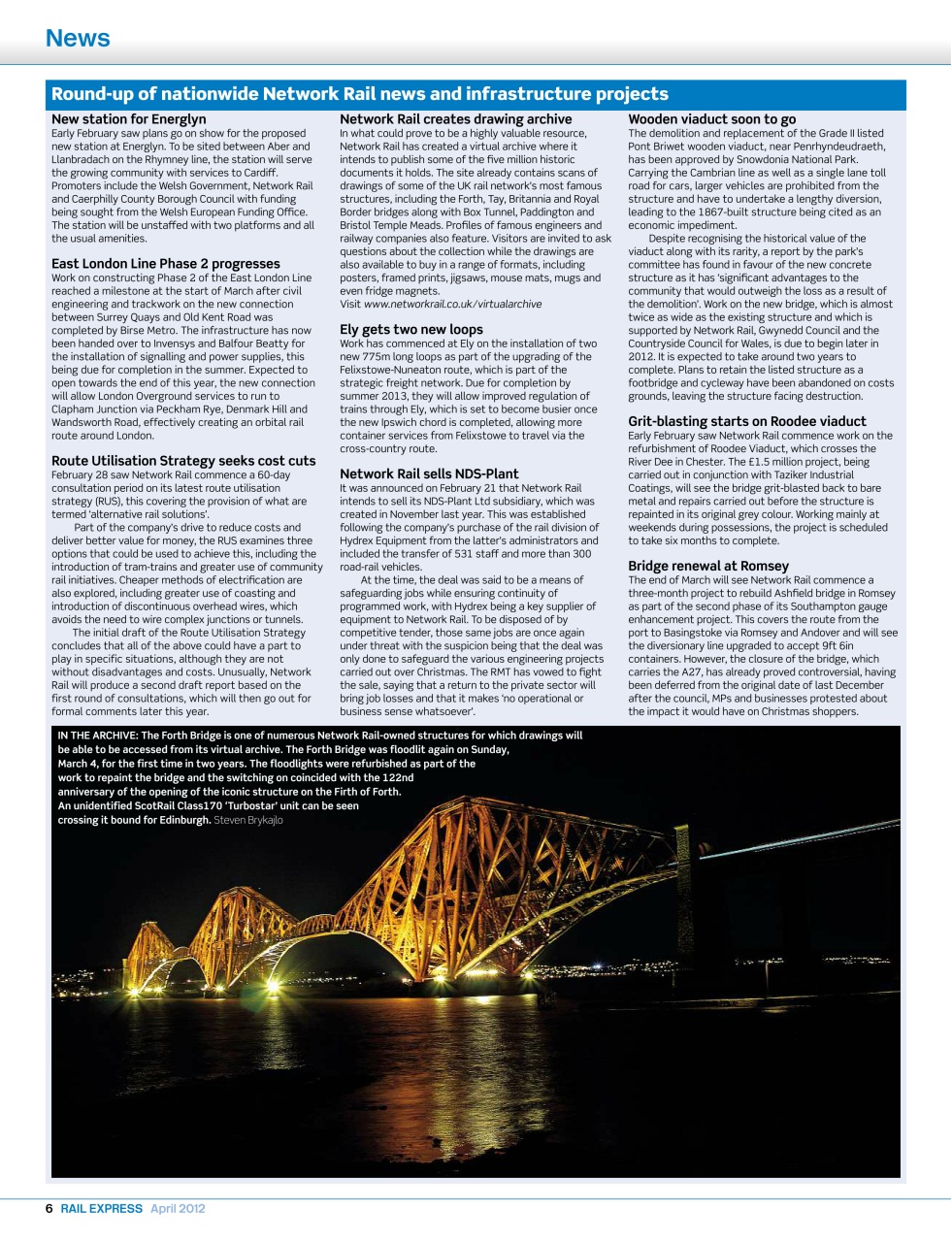 Rail Express Preview Pages