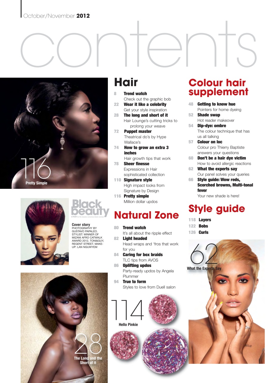 Black Beauty & Hair – the UK's No. 1 Black magazine Preview Pages
