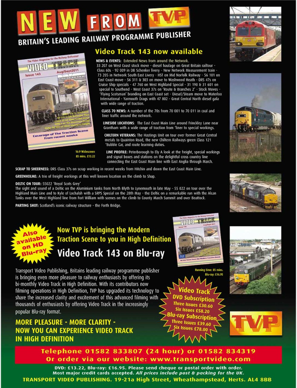 Rail Express Preview Pages