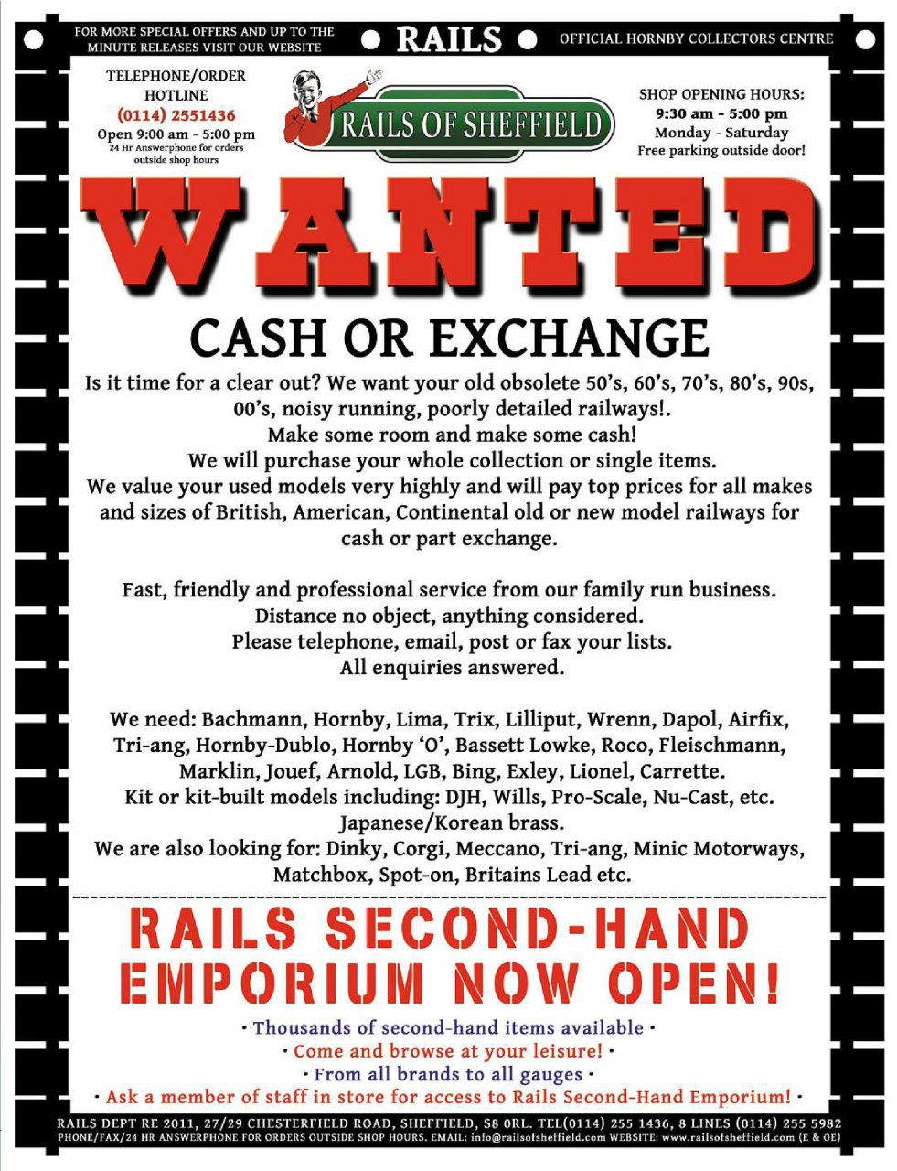 Rail Express Preview Pages