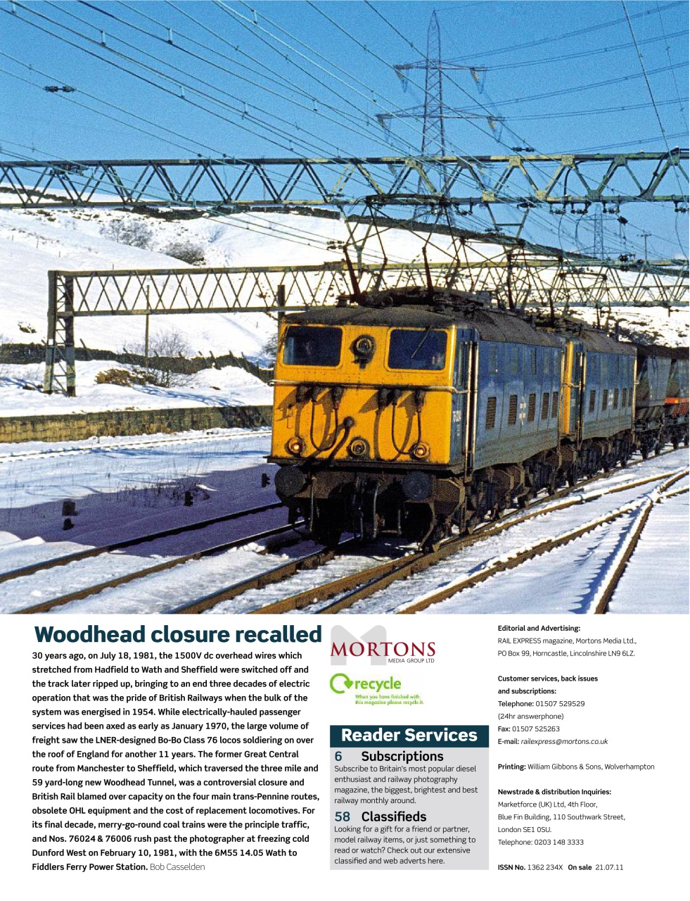 Rail Express Preview Pages