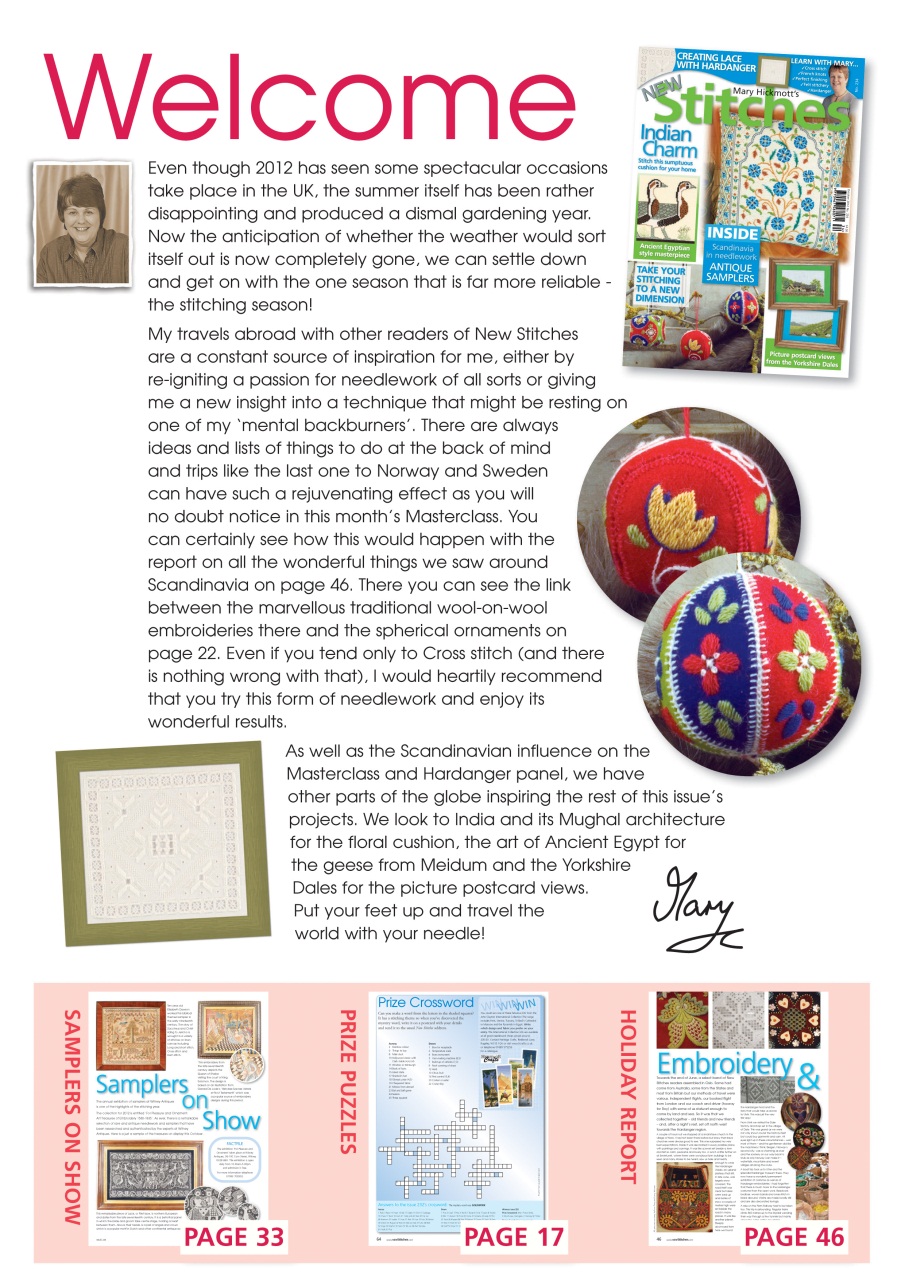 New Stitches Preview Pages