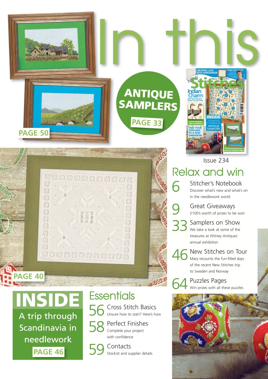 New Stitches Preview Pages