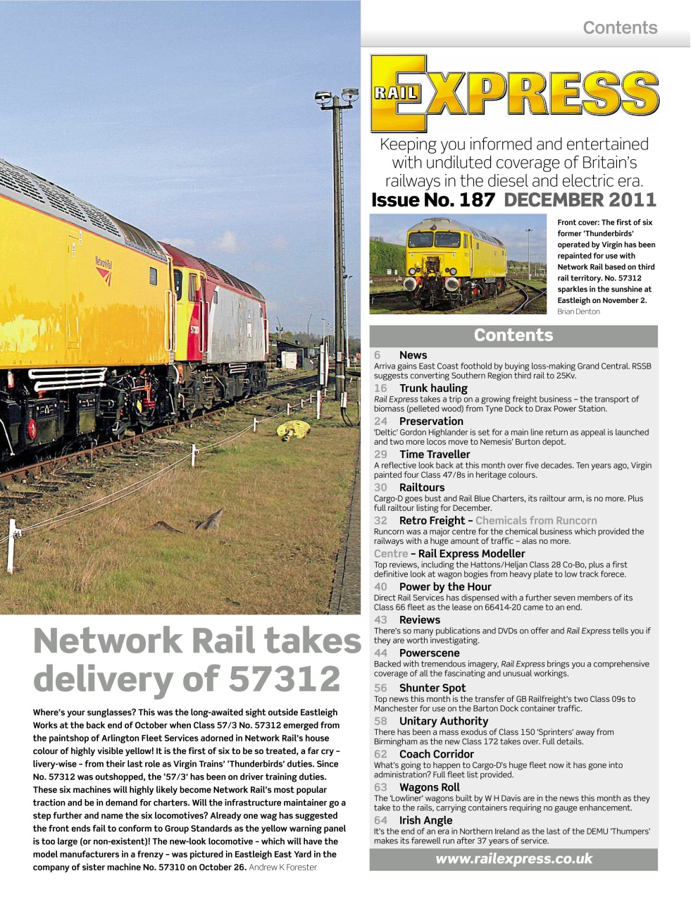 Rail Express Preview Pages