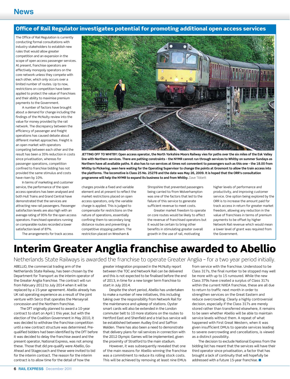 Rail Express Preview Pages