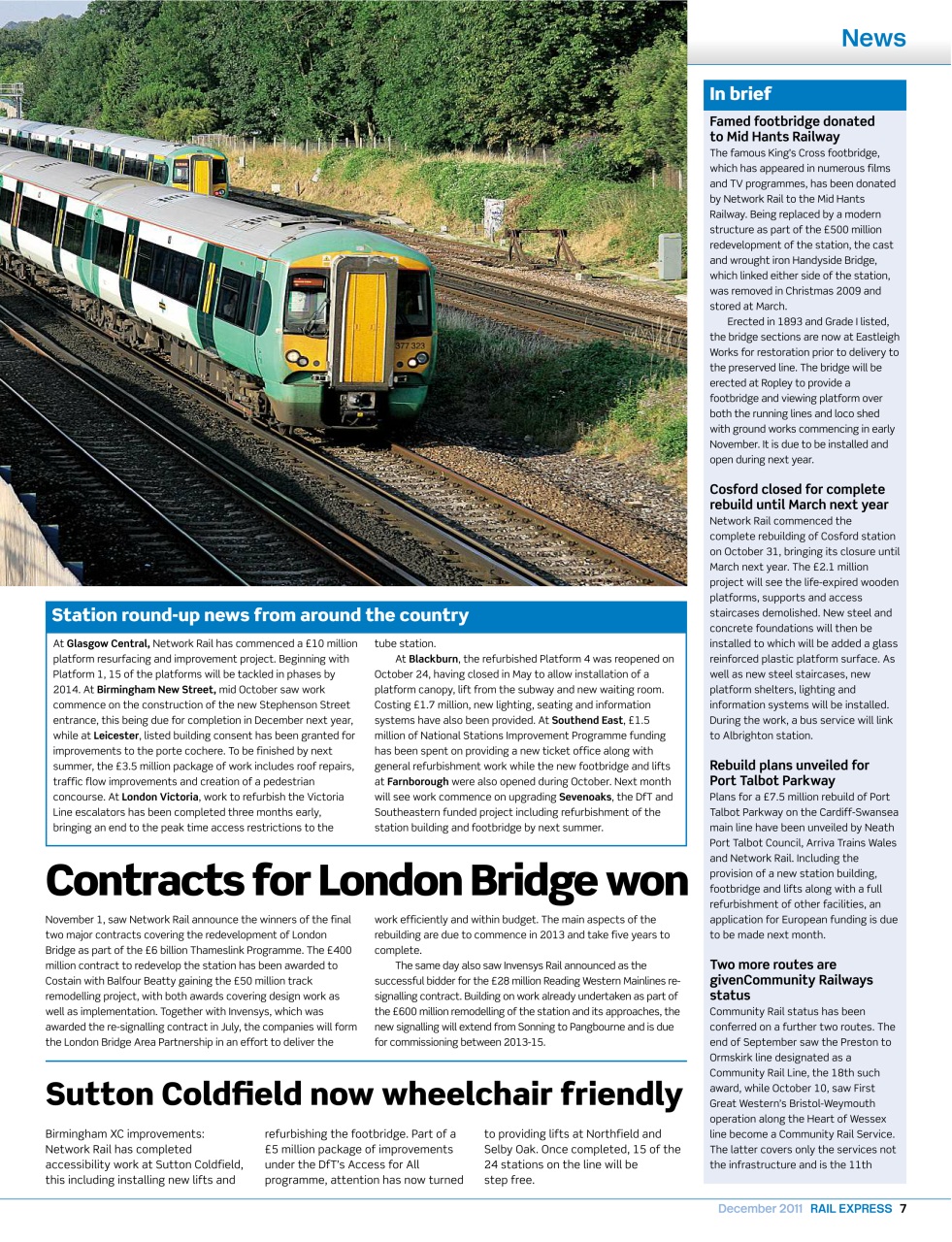 Rail Express Preview Pages