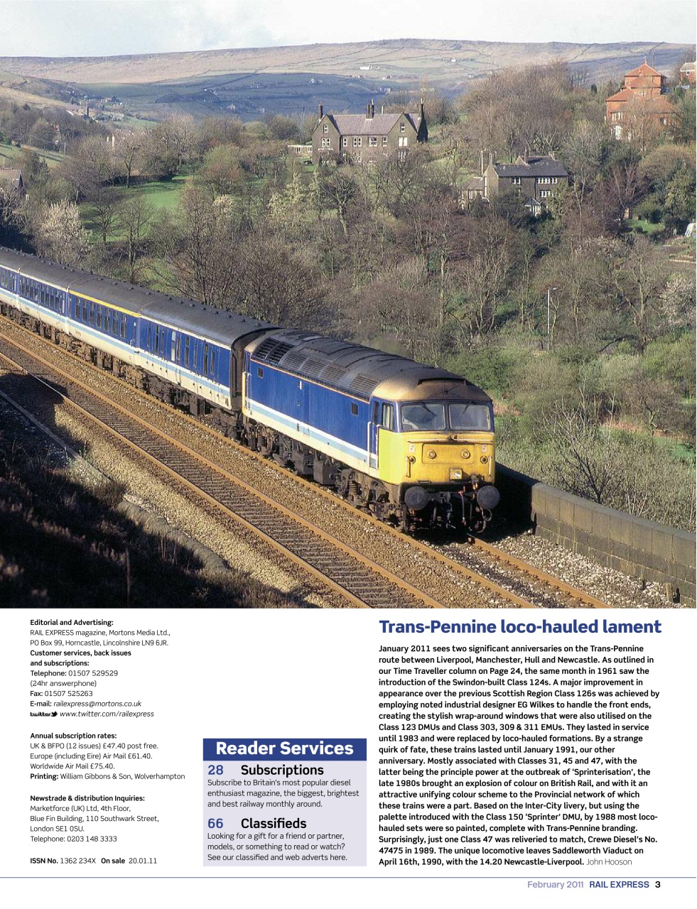Rail Express Preview Pages