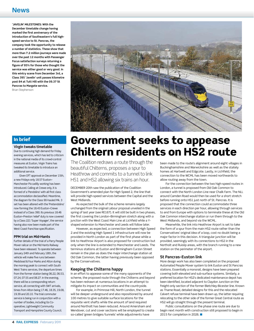 Rail Express Preview Pages