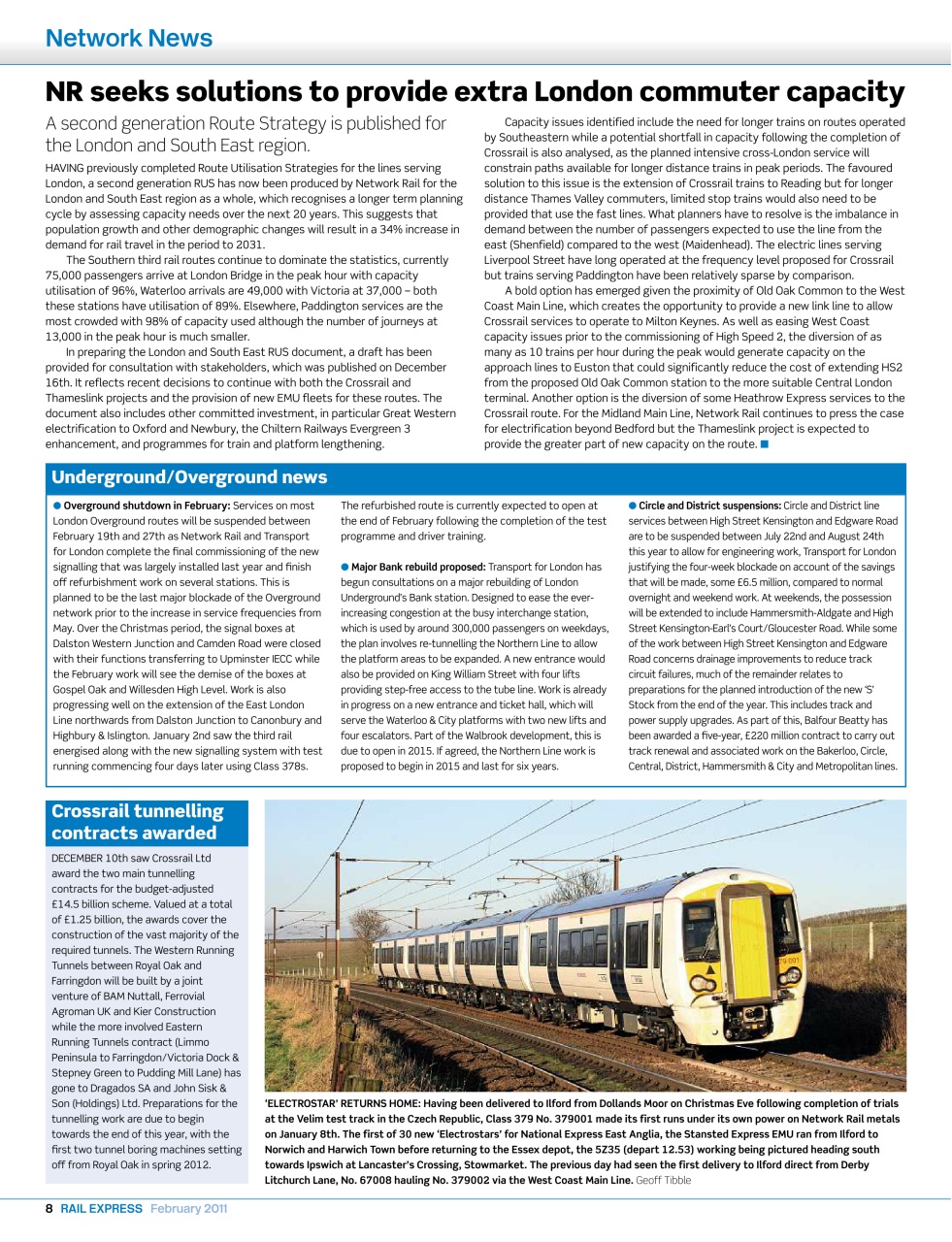 Rail Express Preview Pages