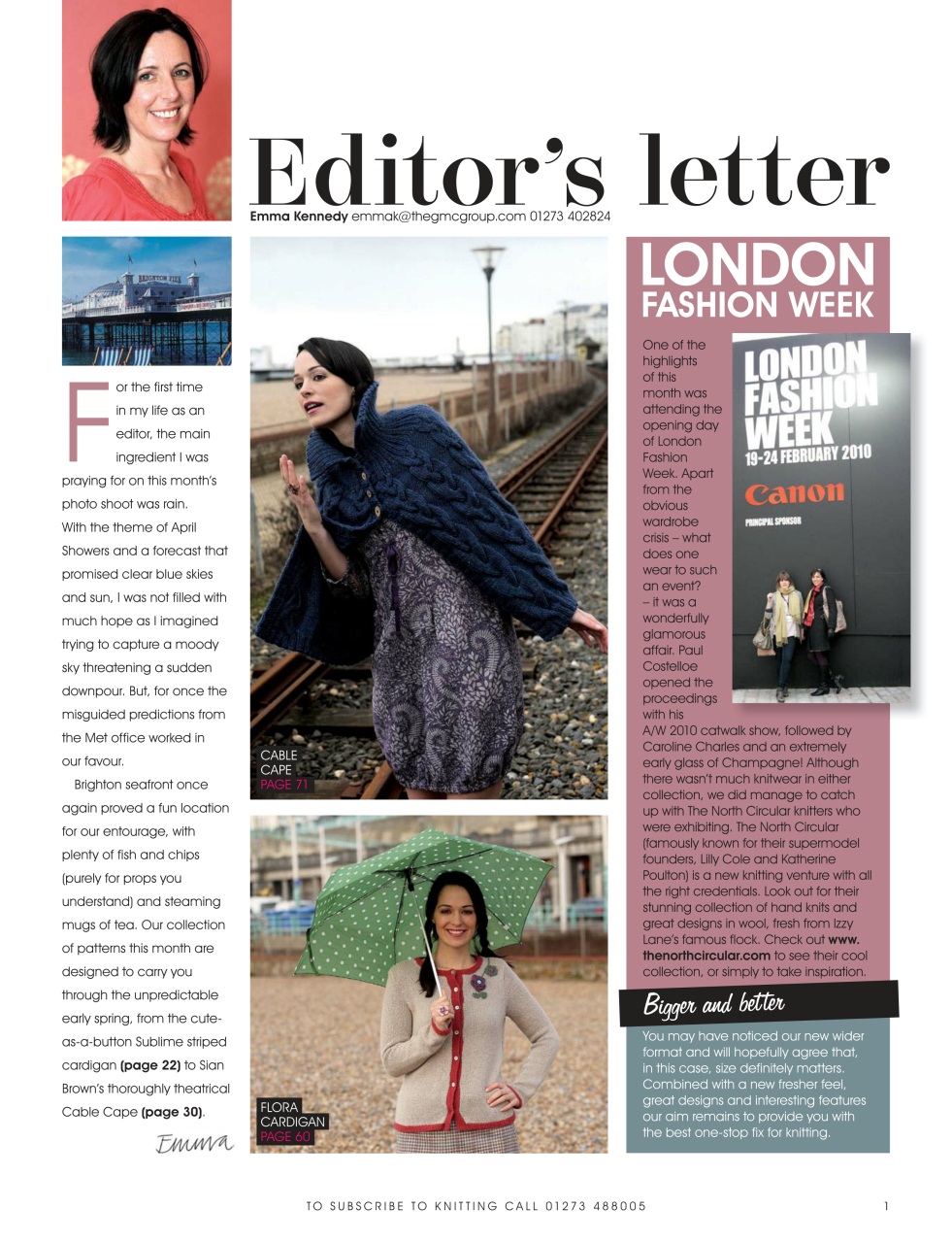 Knitting Preview Pages