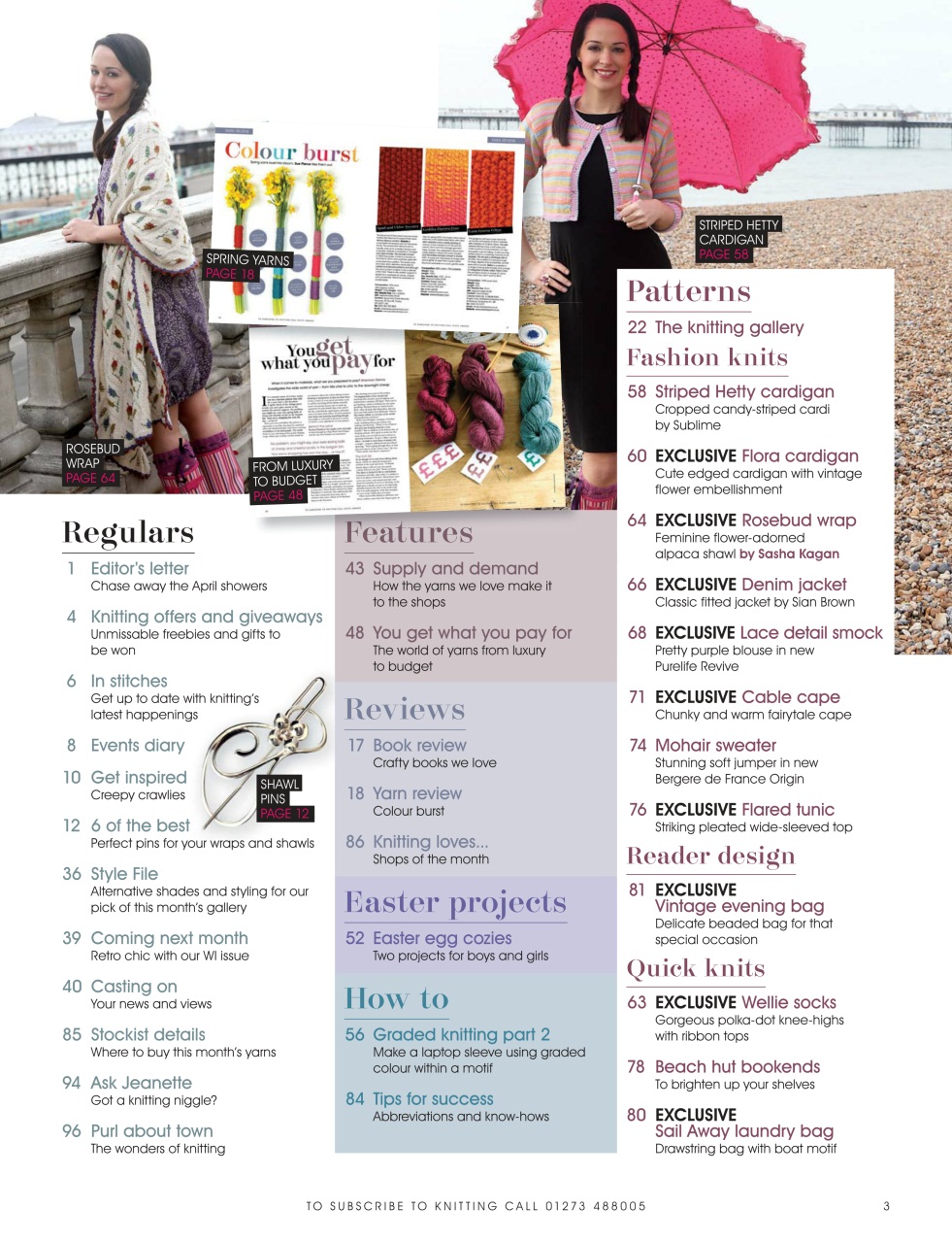 Knitting Preview Pages