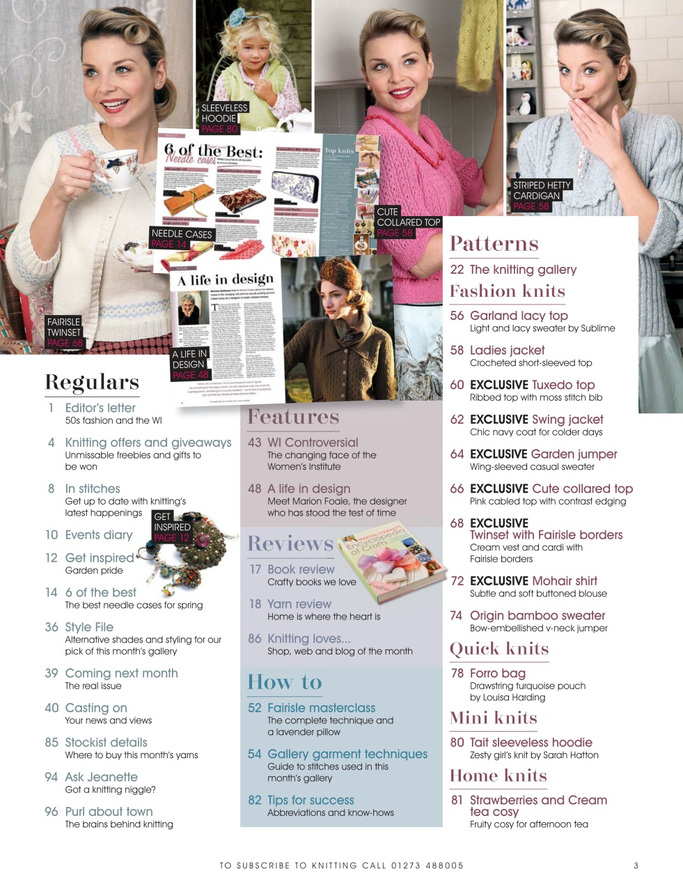 Knitting Preview Pages