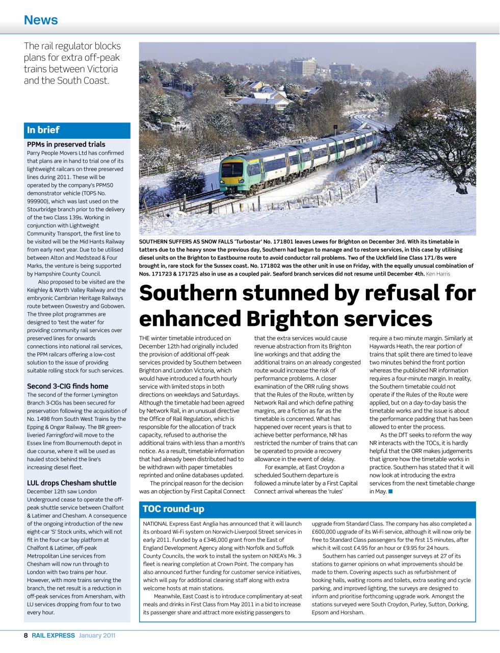 Rail Express Preview Pages