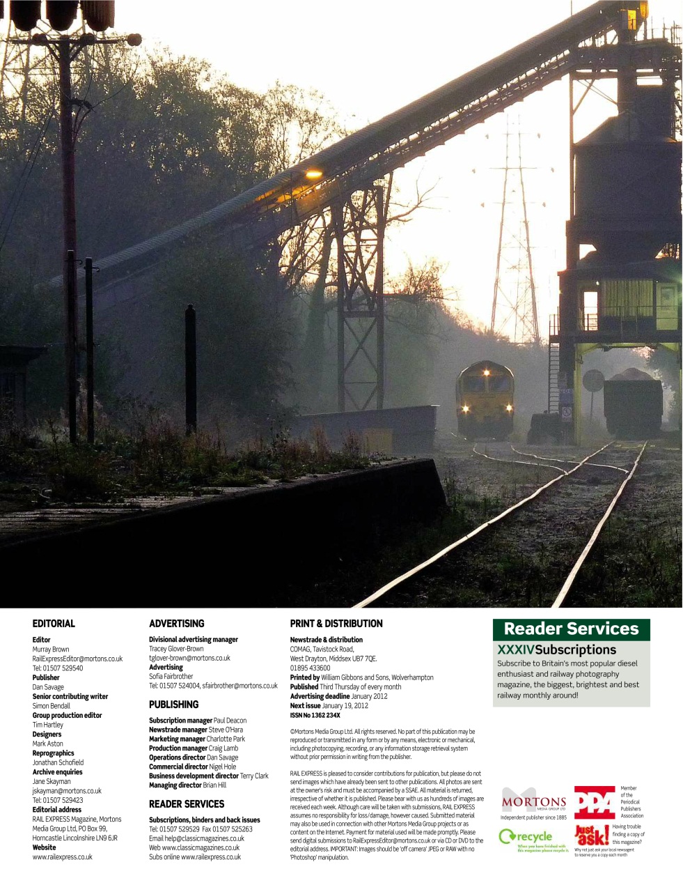 Rail Express Preview Pages