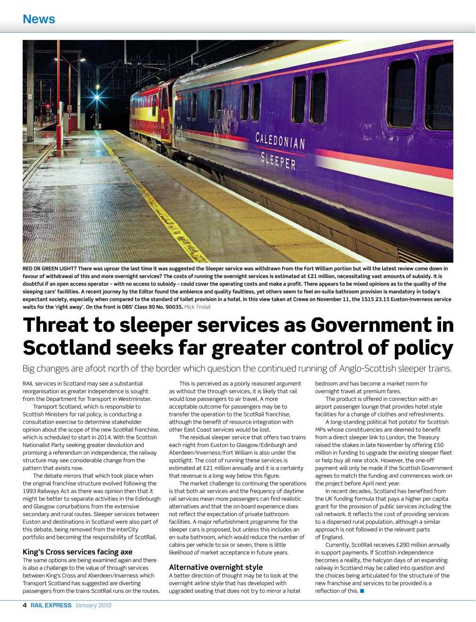 Rail Express Preview Pages