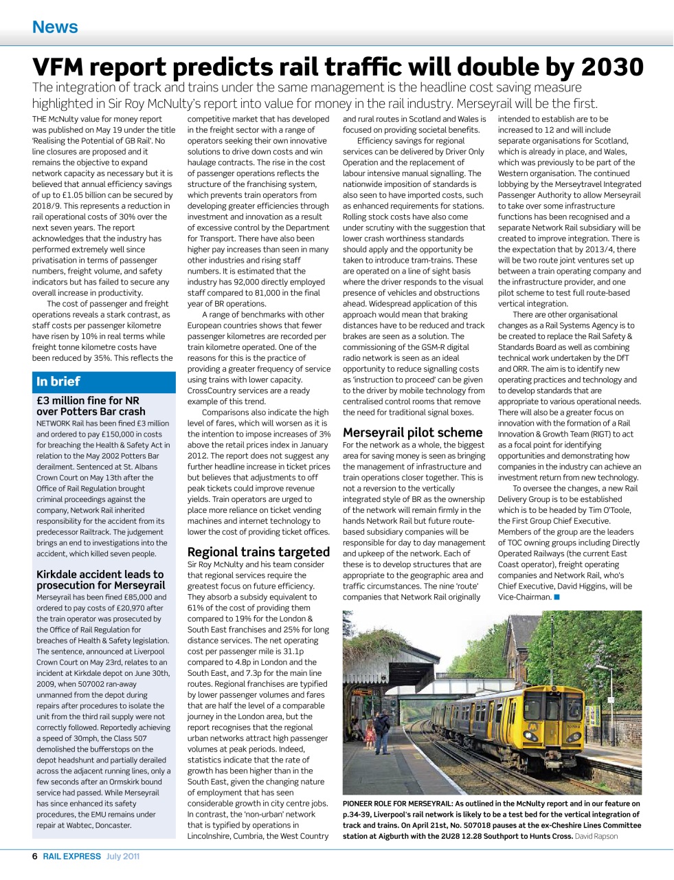 Rail Express Preview Pages