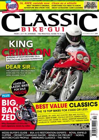Classic Bike Guide issue October 2012