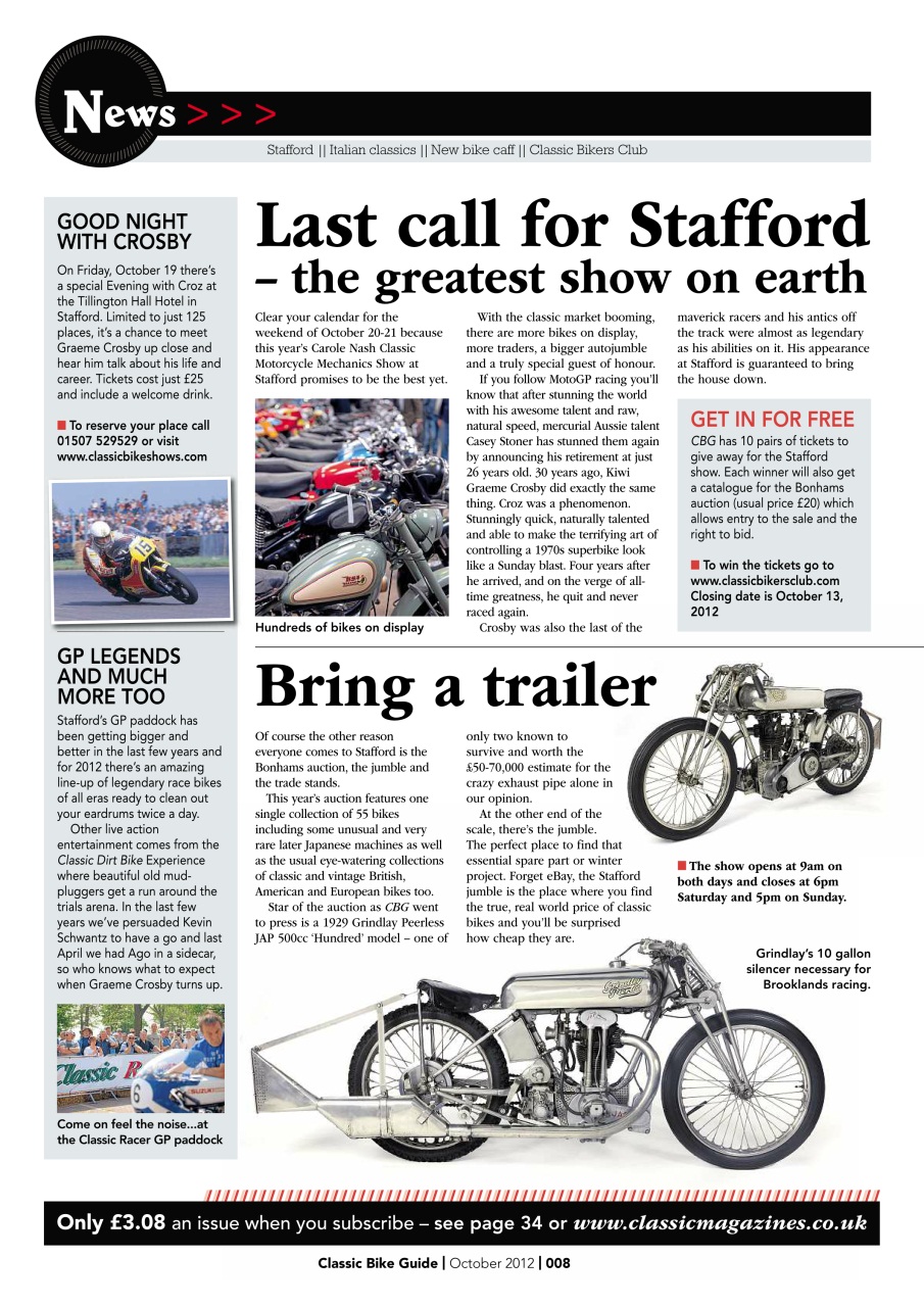 Classic Bike Guide Preview Pages