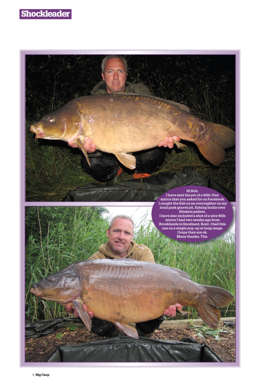 Big Carp Magazine Preview Pages