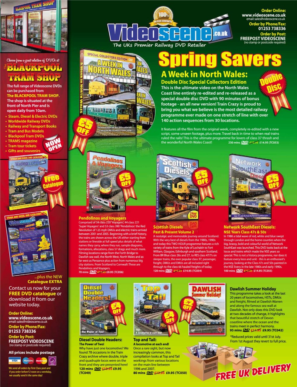 Rail Express Preview Pages