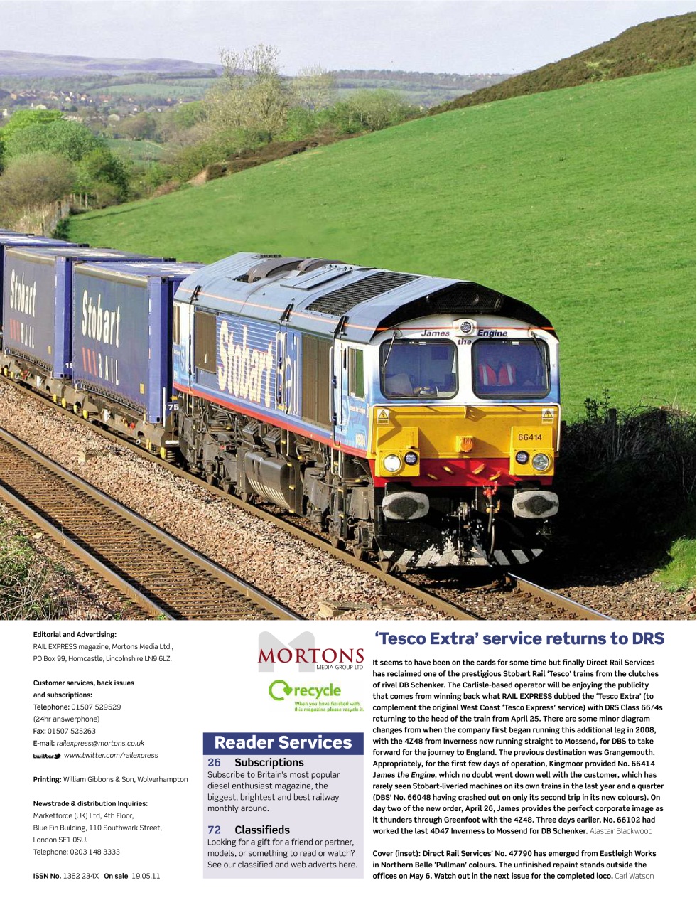 Rail Express Preview Pages