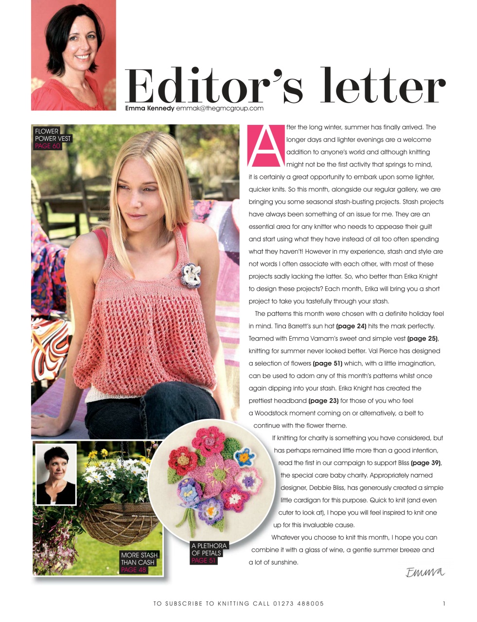 Knitting Preview Pages