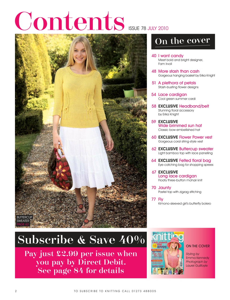 Knitting Preview Pages