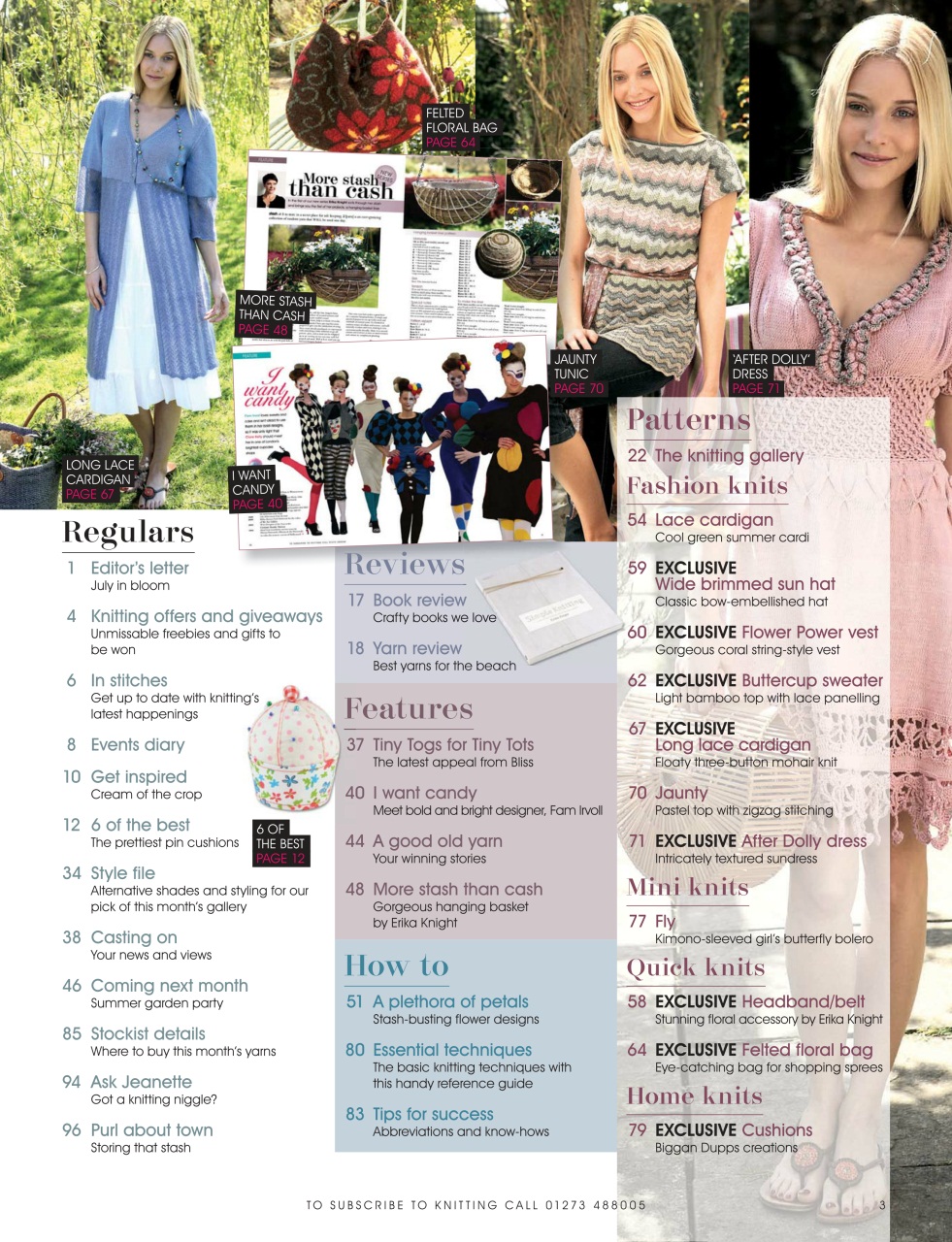 Knitting Preview Pages