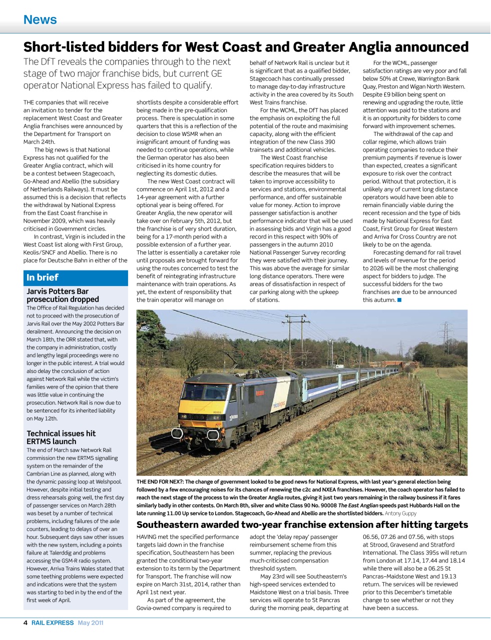 Rail Express Preview Pages