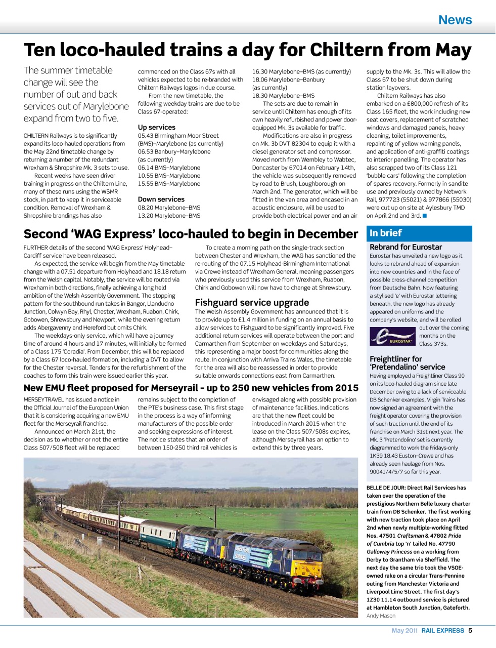 Rail Express Preview Pages