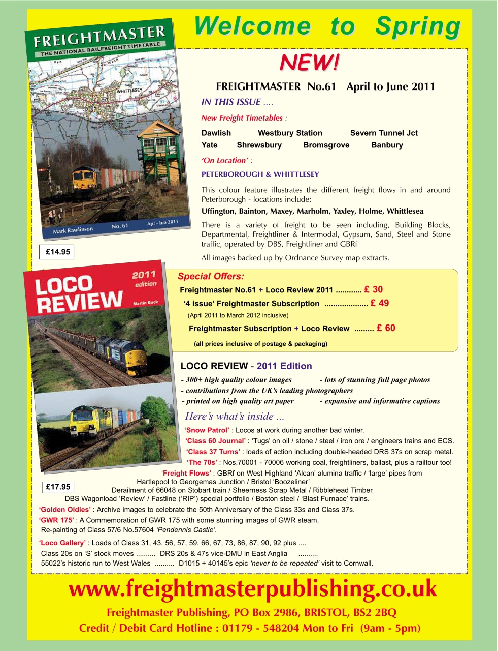 Rail Express Preview Pages