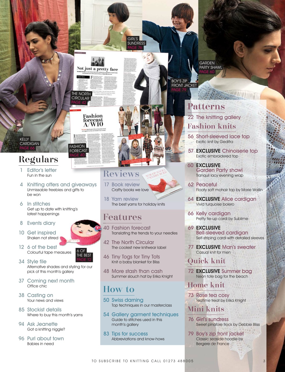 Knitting Preview Pages