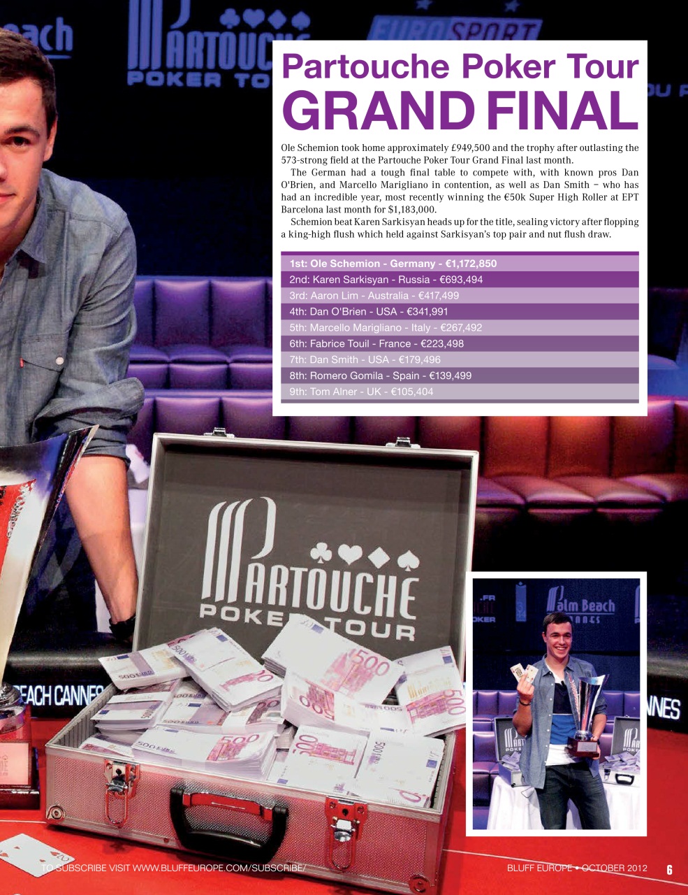 Bluff Europe Preview Pages