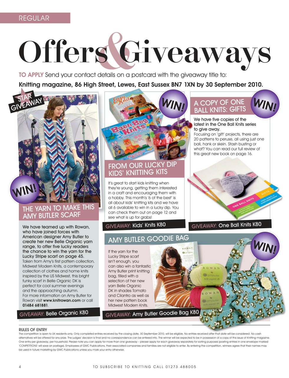 Knitting Preview Pages