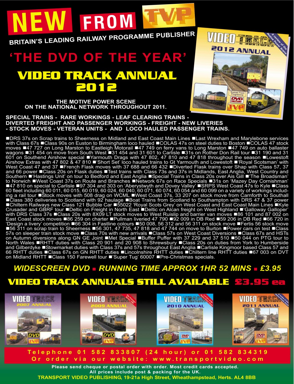 Rail Express Preview Pages