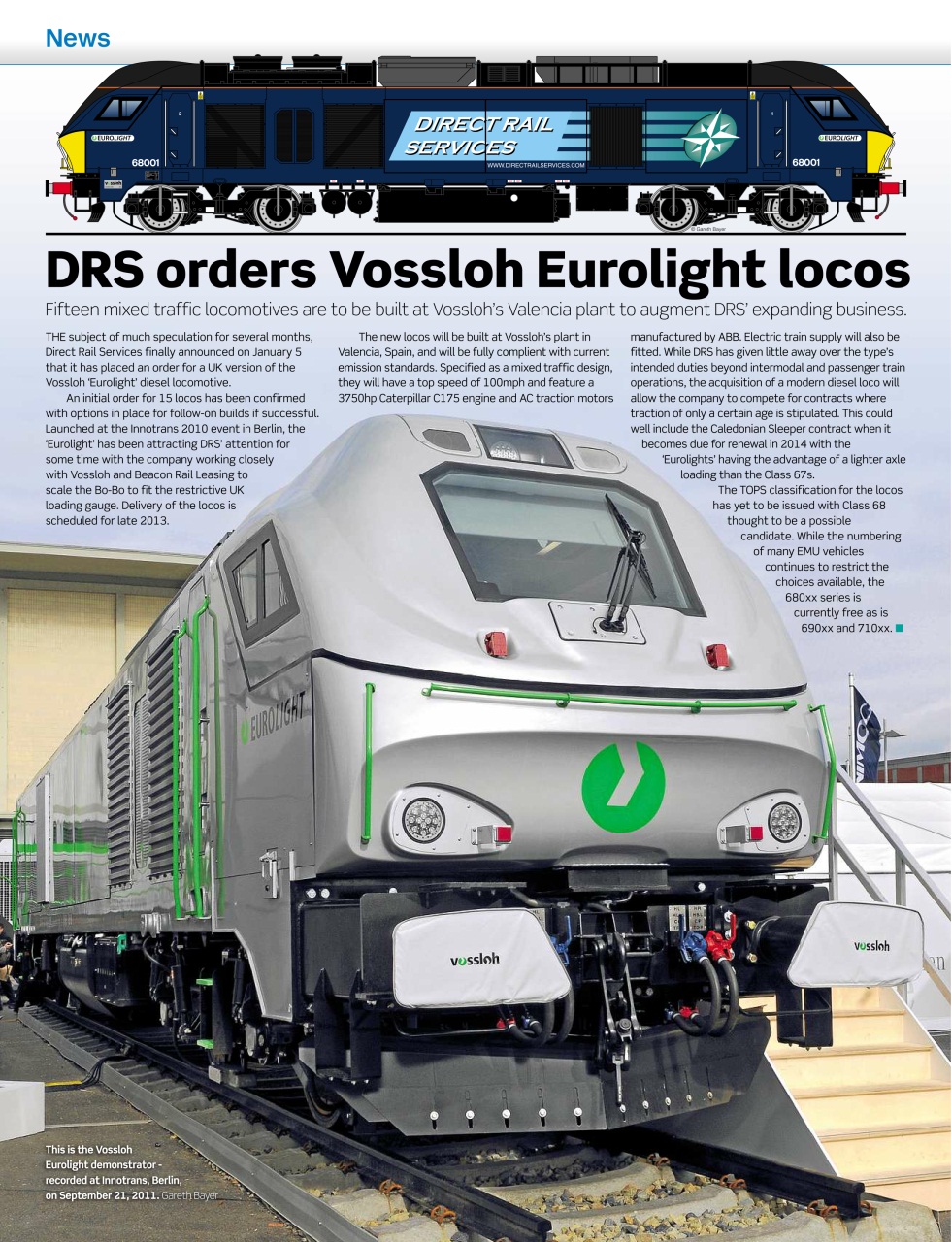 Rail Express Preview Pages