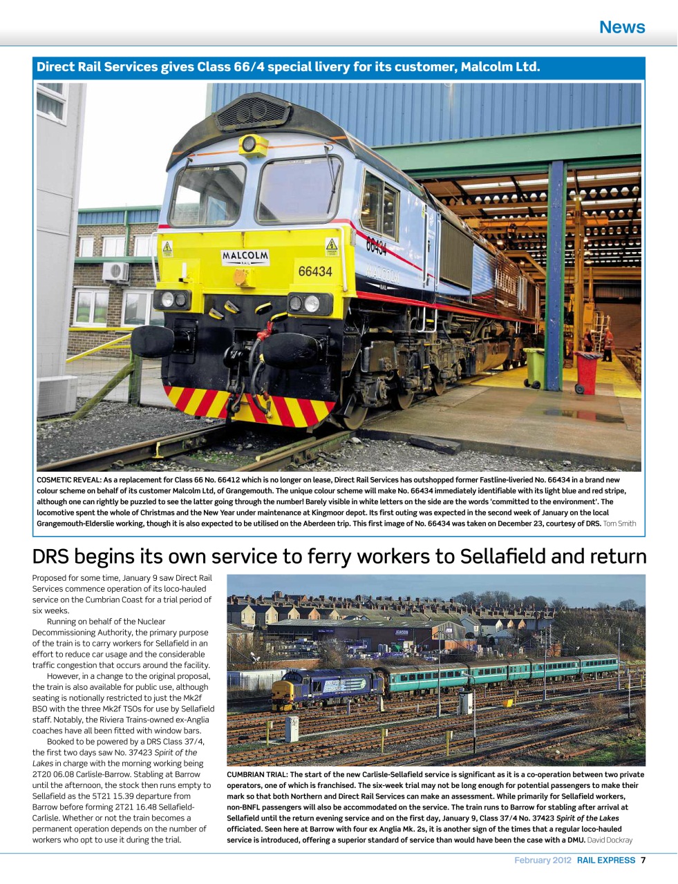Rail Express Preview Pages
