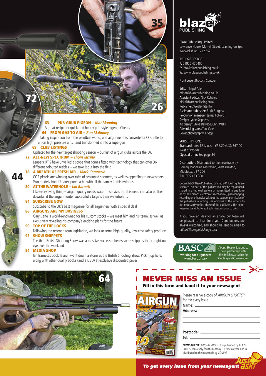 Airgun Shooter Preview Pages