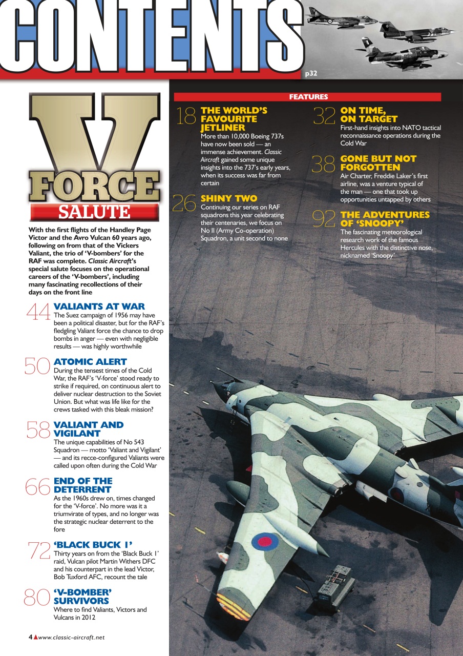Classic Aircraft Preview Pages