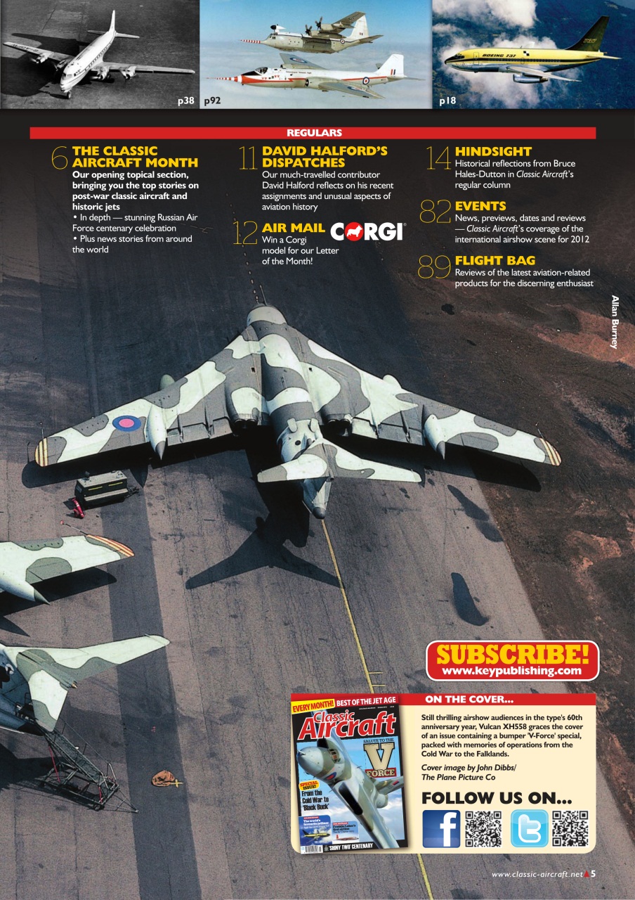 Classic Aircraft Preview Pages
