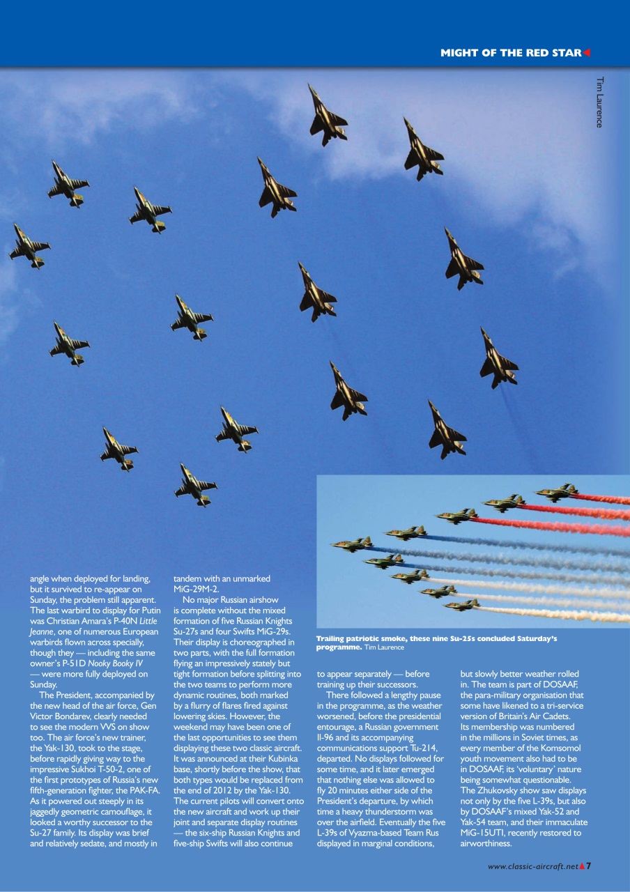 Classic Aircraft Preview Pages