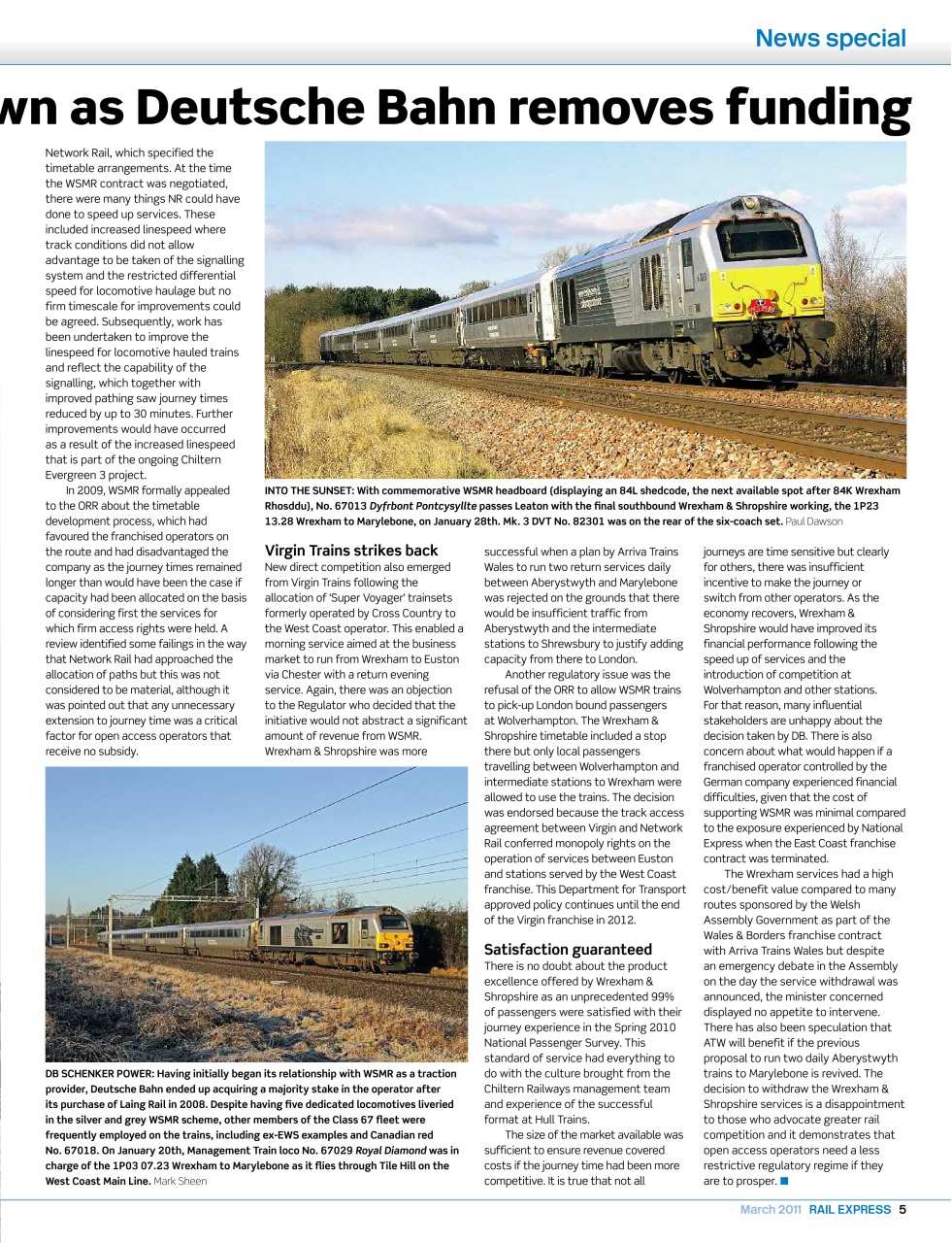 Rail Express Preview Pages