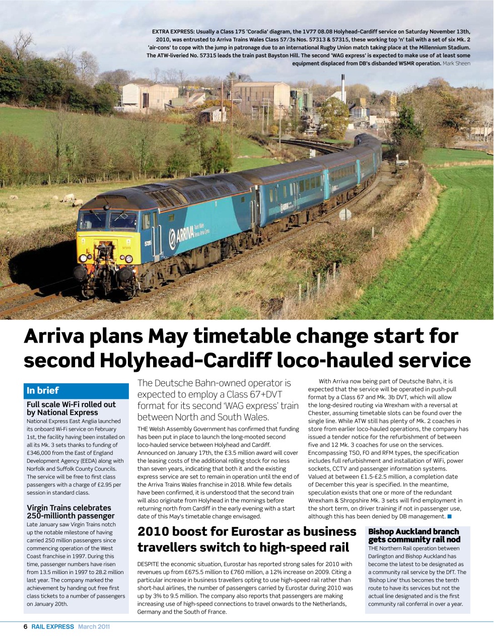 Rail Express Preview Pages