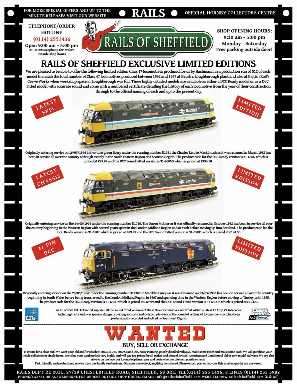Rail Express Preview Pages